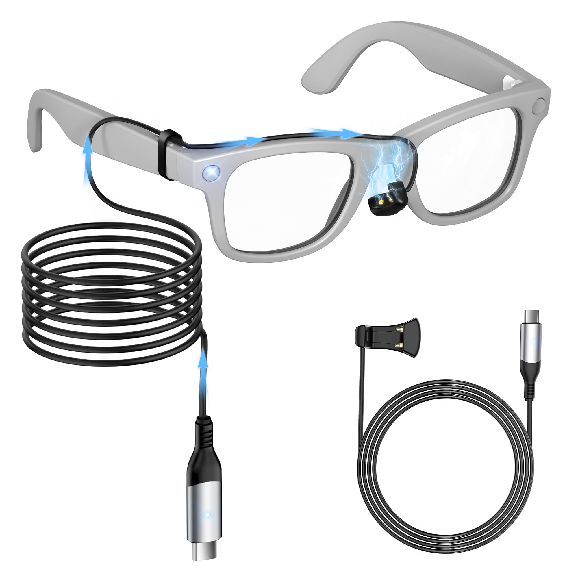 Amazon.co.jp: ToKismet USB-C 充電ケーブル RayBan Oakley Meta Smart